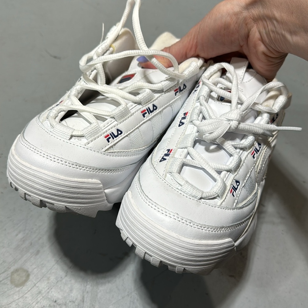 Filas New Leather Sneakers Disruptor 2 Premium - Picture 4 of 4